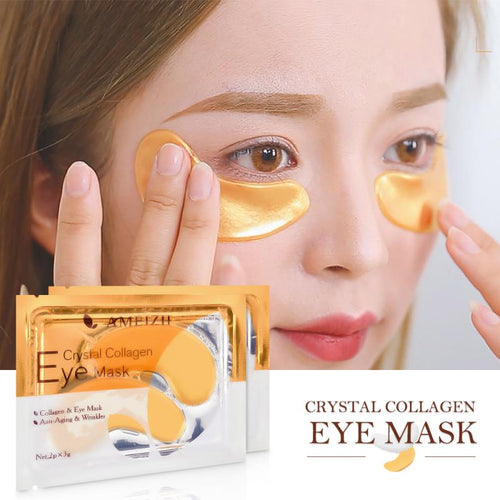 1-30 Pairs Collagen Eye Mask Face Anti Wrinkle Gel Sleep Gold Mask Anti Wrinkle Eye Patches Mask Crystal Collagen Under the Eyes